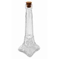 thumbnail image 3 of Contenedor Prichos París Transparente de Vidrio y Corcho 1 Pieza, 3 of 4