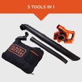 thumbnail image 4 of Soplador y aspiradora de hojas BLACK+DECKER LSWV36 inalámbrico 40V, 4 of 9