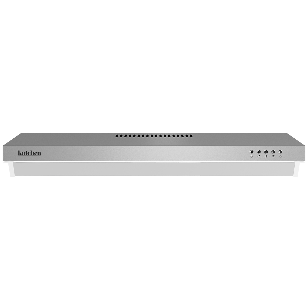 CAMPANA BAJO ALACENA KUTCHEN kcbc30980g SILVER 80CM