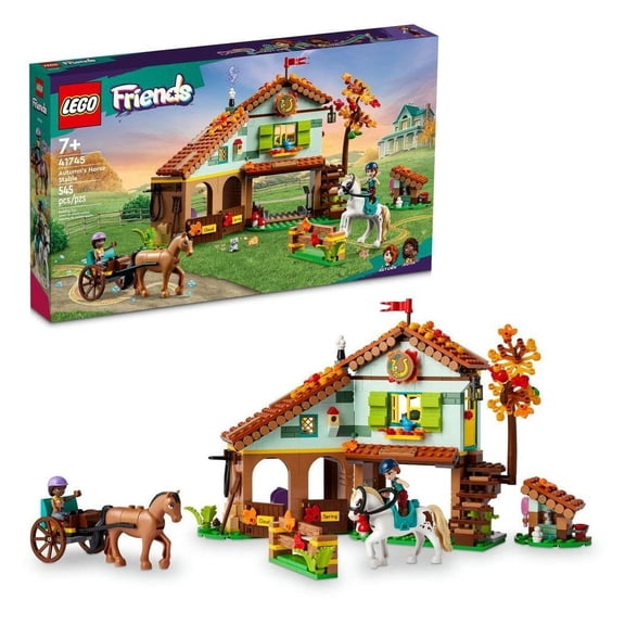 Set de Construcción LEGO Freinds Establo de Autumn 41745 545 Bloques