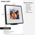 thumbnail image 2 of SAMSUNG LS60D Music Frame Smart Speaker with Dolby Atmos Audio, Q-Symphony, Customizable Design, Wide Range Sound, Wireless Wi-Fi and Bluetooth Music Streaming, HW-LS60D/ZA (Newest Model), 2 of 5