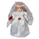 thumbnail image 5 of Muñeca de porcelana para bodas de 15,75 pulgadas, escultura para centro de mesa, regalo de aniversario Blanco, 5 of 9