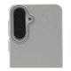 thumbnail image 5 of Funda Icon Case Cromo Piel para Samsung A56 5G, Carcasa, Protector, Uso Rudo, Antigolpes, Resistente, Esquinas Reforzadas, Protección de Cámara - Gris, 5 of 9