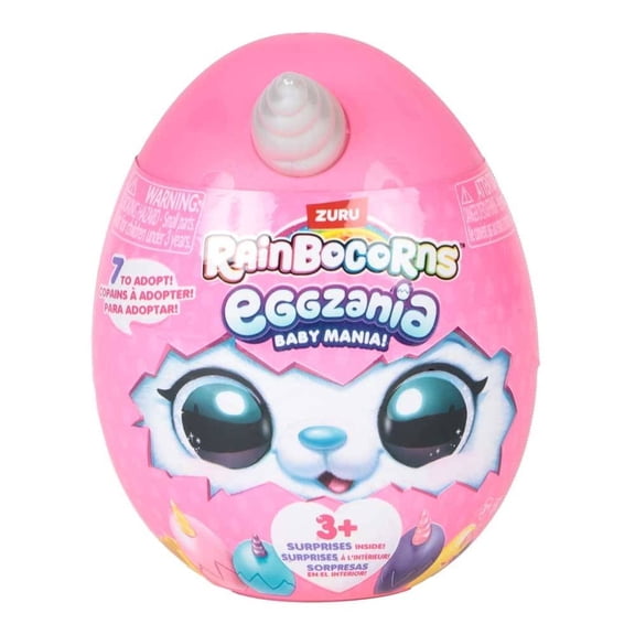 Figura Rainbocorns Zuru Eggzania Baby Mania artículo sorpresa