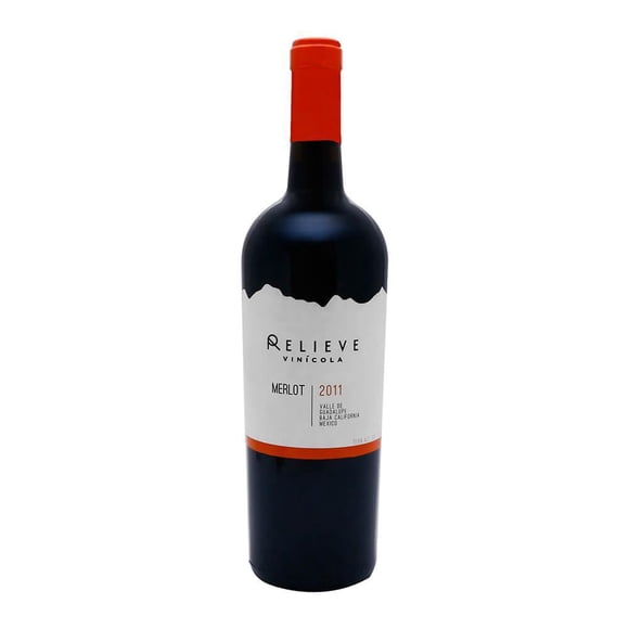Pack de 2 Vino Tinto Relieve Merlot 750 ml