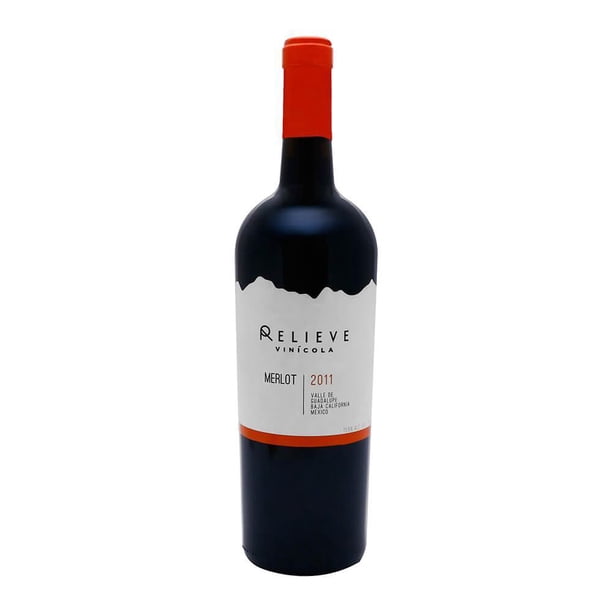 Pack de 2 Vino Tinto Relieve Merlot 750 ml