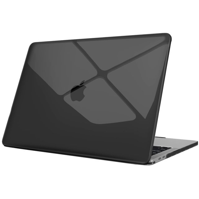 Funda rígida FINTIE para MacBook Pro 13" M1 M2 Color Negro Cristal