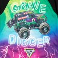 thumbnail image 3 of Sudadera con capucha Monster Jam Trucks Grave Digger Big Boys, negro/verde, 3 of 8