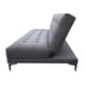 thumbnail image 4 of Sofa Cama Reclinable El Bazar Store Verso Gris plata Futon Abotonado Matrimonial 3 posiciones Sala, 4 of 8