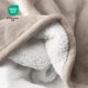thumbnail image 5 of Manta de Cama Bare Home Sherpa Reversible Liviana Tamaño King Color Piedra, 5 of 6