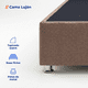thumbnail image 4 of LASE Muebles Base Box para Cama Base Para Colchon Individual Tapiz Oslo Arena, 4 of 7