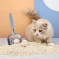 thumbnail image 5 of Apmemiss Clearance Cat Litter Scoop, Sturdy Litter Cleaner Corner Shovel, Stainless Steel Mesh Litter Shovel, Easy to Clean Reptile Terrarium Sand Waste, Beach Shovel, 5 of 5
