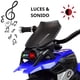 thumbnail image 3 of Triciclo para Niños JOYKOO Diseño de Moto Luz y Sonido Azul, 3 of 6