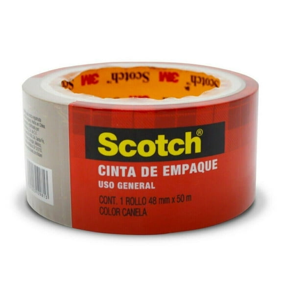 Cinta de Empaque 3M Scotch Canela 48 mm x 50 m