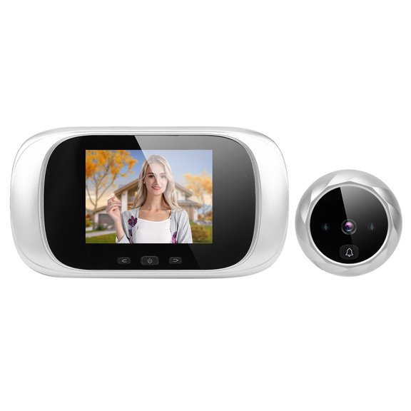 2.8in tft lcd, visión nocturna de IR almacenamiento ciclico puerta mirilla cámae visual puerta visor para apartamento cámaras dimedura ding ding system de control de acceso inteligentegold