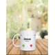 thumbnail image 3 of Taza de cerámica 443 ml. diseño divertido Jesus calling regalo original, 3 of 5