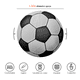 thumbnail image 4 of Cobija Manta Frazada Juana Gallo Diseño Redonda de Balón de Futbol Soccer Ultra Suave, 4 of 4