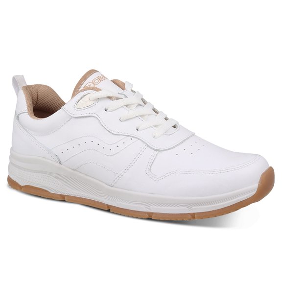 Tenis Deportivo de Piel Escolar Casual Niño/Niña Dominiq Mod. 2923