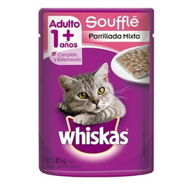 Alimento para Gato Whiskas Adulto Soufflé Parrillada Mixta 85 g