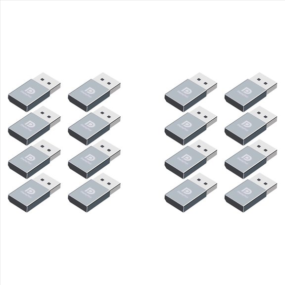 16 Piezas 4K DP Displayport Dummy Plug DP Adaptador de Pantalla Virtual EDID Emulador Fantasma Sin Cabeza Tarjeta Gráfica de Video Tramposa