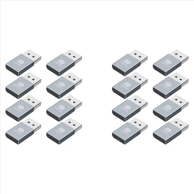 16 Piezas 4K DP Displayport Dummy Plug DP Adaptador de Pantalla Virtual EDID Emulador Fantasma Sin Cabeza Tarjeta Gráfica de Video Tramposa