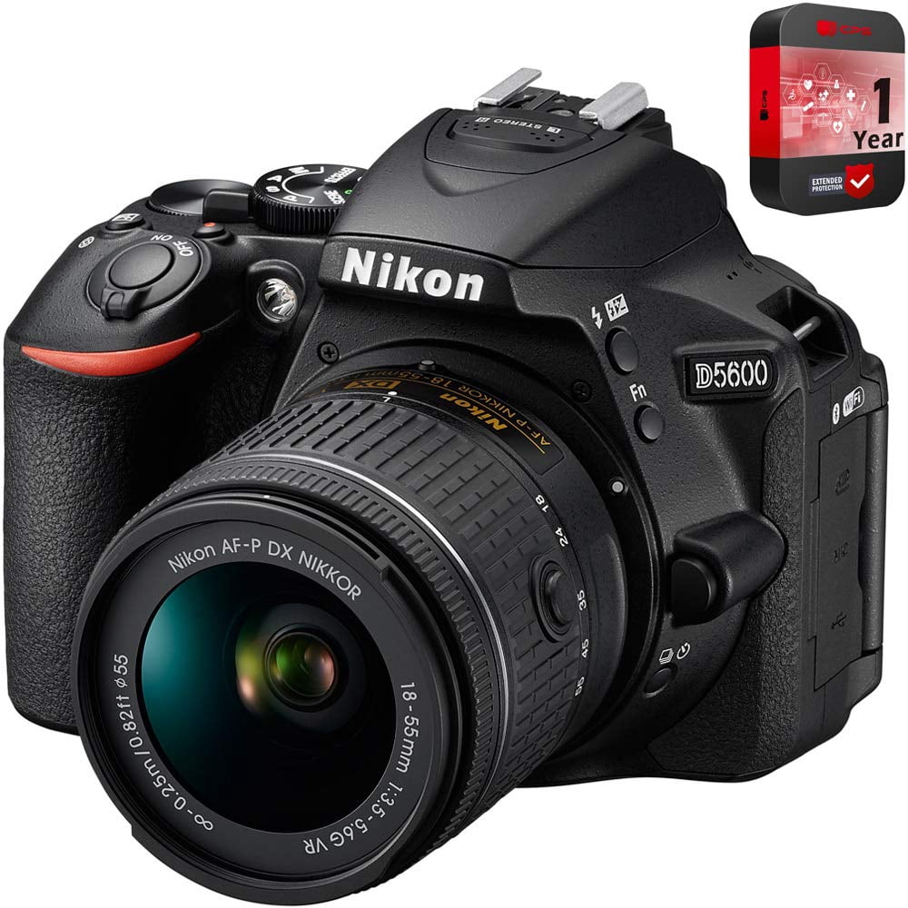 Cámara réflex digital Nikon D5600 RENOVADA y VR DX AF-P de 18-55 mm