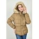 thumbnail image 4 of Chamarra con cinto y capucha desmontable Roman Fashion /Juvenil, 8380 (Cafe) cafe M, 4 of 5