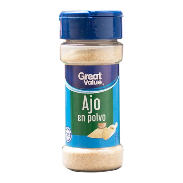 Ajo Great Value en polvo 77 g