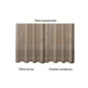 thumbnail image 3 of Cortina Traslúcida Home Creations con Brillos Beige 145 x 213 cm, 3 of 4