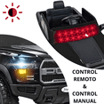 thumbnail image 2 of Camioneta Eléctrica Montable para Niños 12V Control Remoto Bluetooth Luces Sonidos Apta desde 3 Años - Negro, 2 of 7