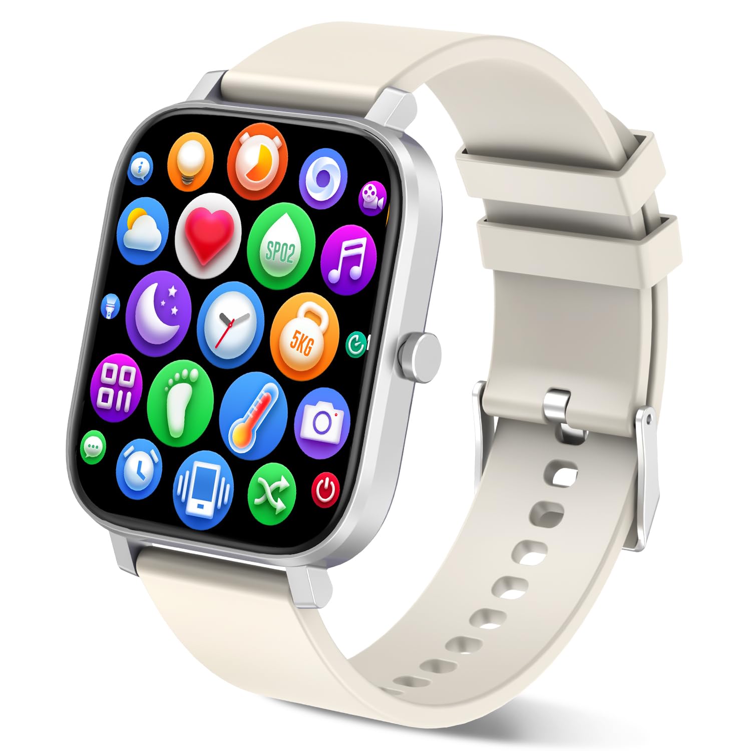 Reloj inteligente TORJALPH 1.69" Full Touch IP68 a prueba de agua