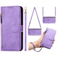 thumbnail image 2 of Funda para Xiaomi POCO F6 PRO Cartera de Mano con Cremallera y Correa Cruzada Desmontable, 2 of 5