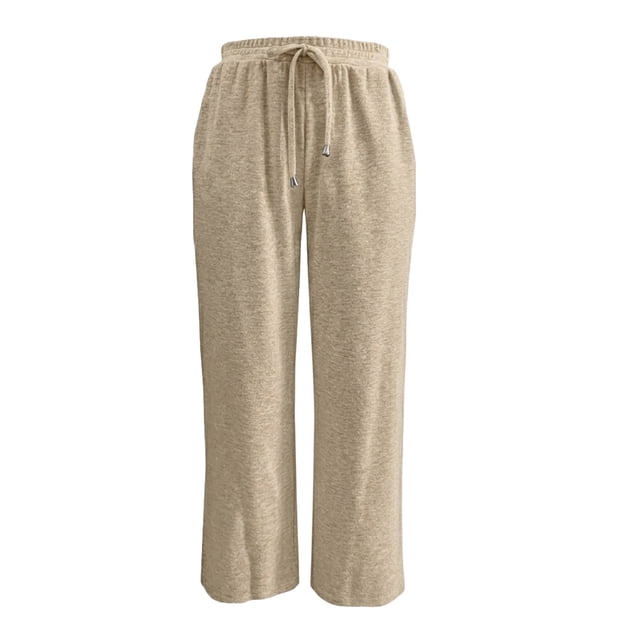 Pantalón George para Dama, con Bolsas y Jareta Avena Talla G