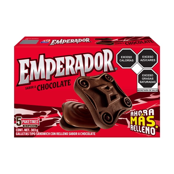Galletas Emperador sabor Chocolate 303 g