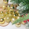thumbnail image 4 of Xihbxyly Bolas de Navidad para Árbol, Adornos Colgantes Galvanizados, Bolas de Plástico con Purpurina, Juego de 24 Piezas, Diseño Irrompible, Decoración Navideña Multiusos, Hogar, Fiesta, Boda, 3 Cm, 4 of 4