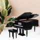 thumbnail image 4 of unbranded 1Ud Caja De Piano Negro Y Resistente Para Escritorio, 4 of 6