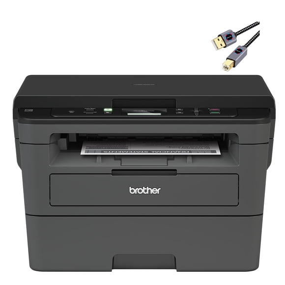 Impresora láser compacta monocromática Brother L-2390DW