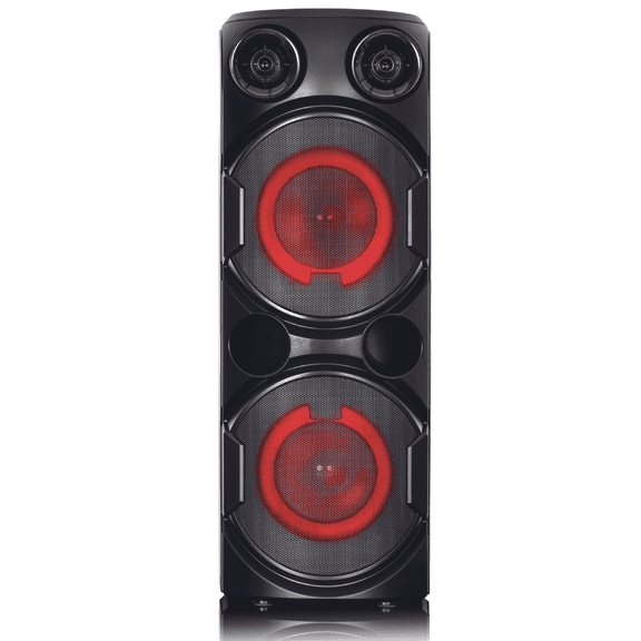 Bocina Amplificada RCA DBA765BT Portable Bluetooth 50W RMS con Luces LED y Batería Recargable
