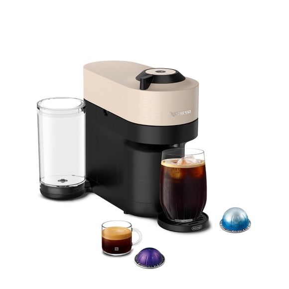 Cafetera Nespresso Vertuo Pop+ Beige