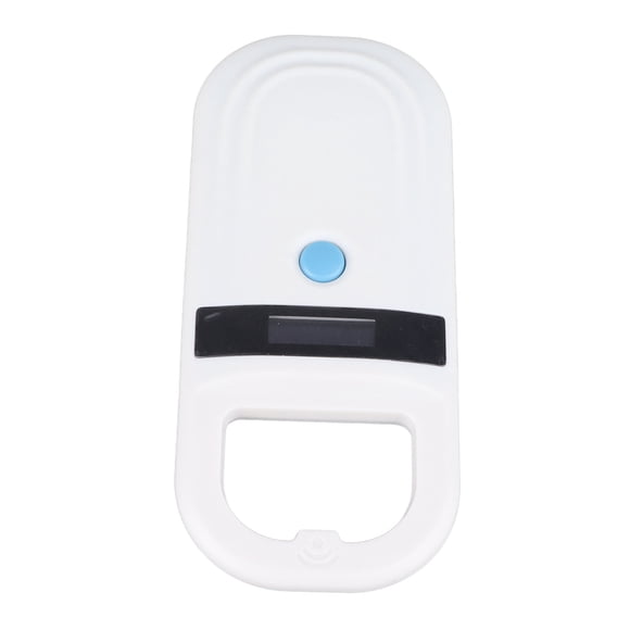 Lector de etiquetas de identificación de microchip para mascotas, perros, caballos, gatos y cerdos, con pantalla de alto brillo y reconocimiento de 3,7 V