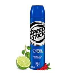 Desodorante Hombre Men Speed Stick Ad Benefits Stainguard Antitrasnpirante en Aerosol 150 ml