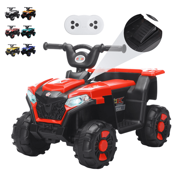 Cuatrimoto Eléctrica Para Niños Dodo Kids Bdm803 Batería 6v Rojo
