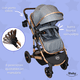 thumbnail image 2 of Carriola 6 En 1 | Base Mecedora | Autoasiento | Amalfi Ibaby gris, 2 of 10