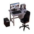 thumbnail image 3 of Juego de silla de escritorio para computadora a escala 1:12, escenas de muebles en miniatura, silla de escritorio de oficina en miniatura gris, 3 of 9