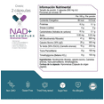 thumbnail image 2 of NAD+ NR Complex Eternal Nutrition 100 Cápsulas 1200 mg, 2 of 8