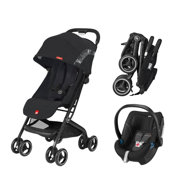 Sistema De Viaje Bebe Carriola Compacta Gb Qbit+ All Terrain con Autoasiento Portabebe Gb Artio