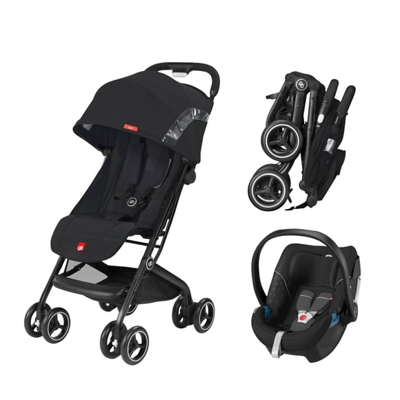 Sistema De Viaje Bebe Carriola Compacta Gb Qbit+ All Terrain con Autoasiento Portabebe Gb Artio