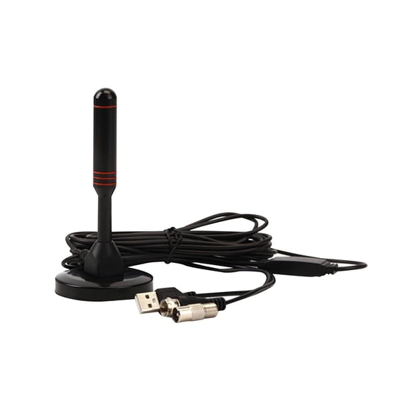 para interiores Recepción de frecuencia de 14.77 pies Accesorios de TV USB Antena HDTV digital de 200 Sunnimix Antena de televisión