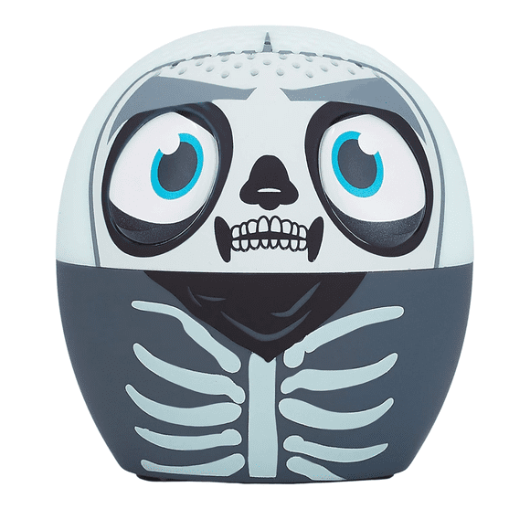 Bocina Bluetooth Bitty Boomers Skull Trooper Fortnite | Mini Portátil | Coleccionable | Sonido Potente | Sin Gancho