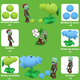 thumbnail image 3 of 2pcs Plantas Vs Zombies Coleccion Juguete Modelos Diferentes Xtellar multicolor, 3 of 3